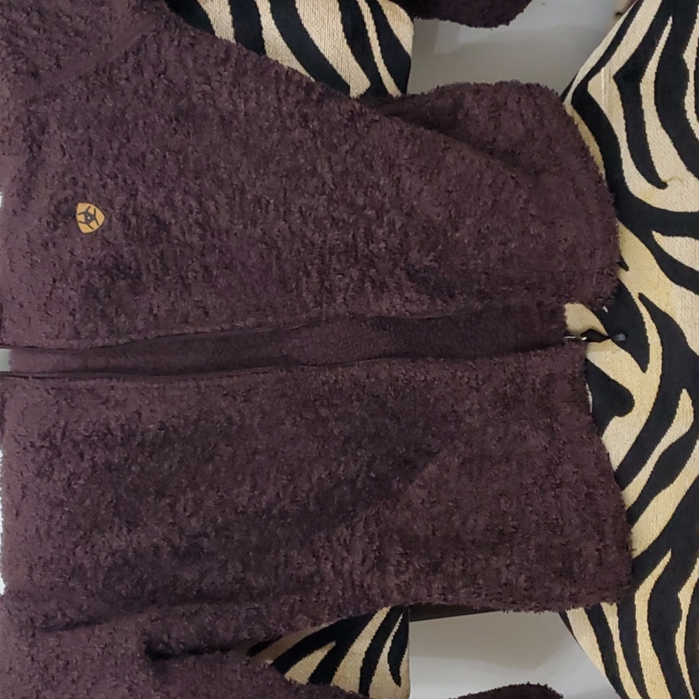 Ariat plum zip up jacket